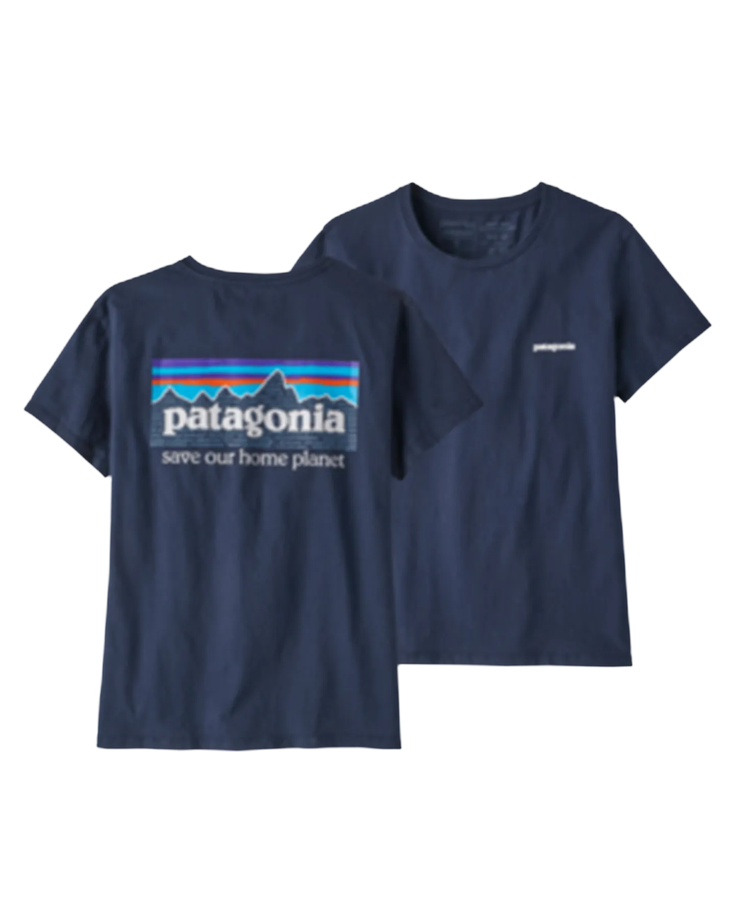 Patagonia Women's P-6 Mission Organic T-Shirt - New Navy