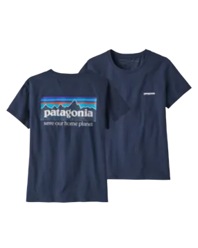 Patagonia Women's P-6 Mission Organic T-Shirt - New Navy