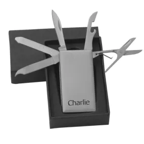 Personalised Multi Tool Money Clip