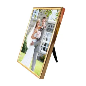 Picture Frame 6x4” Thin Edge Photo Frames Vertical or Horizontal Plain Style Picture Frames for Wall or Table Top Gift for Valen