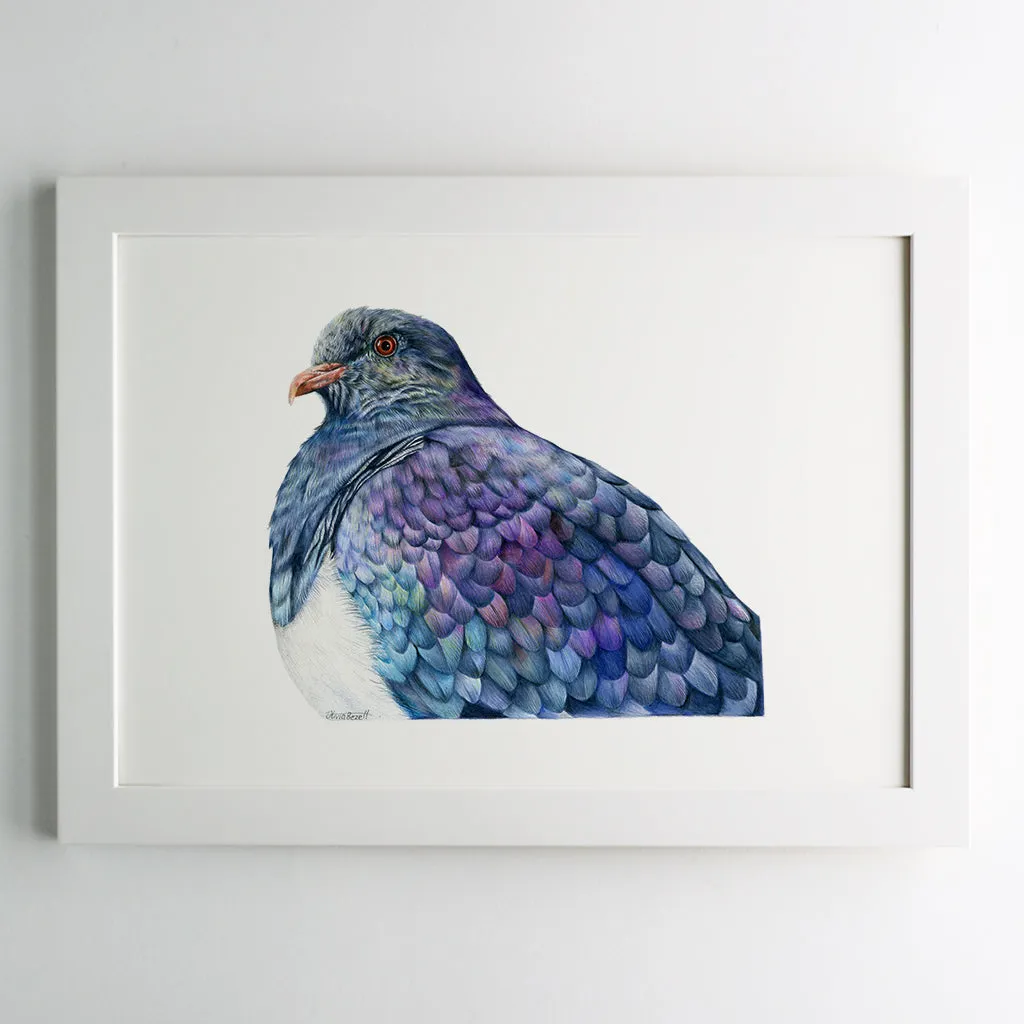 Proud Kererū Print