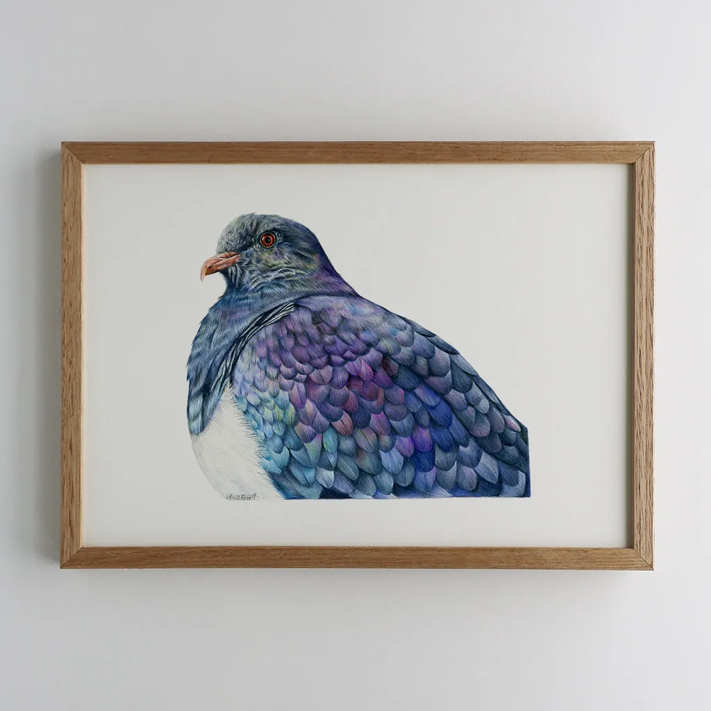 Proud Kererū Print