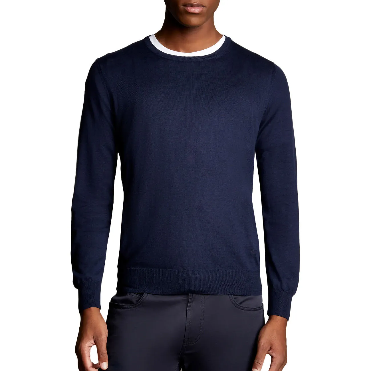 PULL IN MAGLIA RASATA Uomo Blu Navy