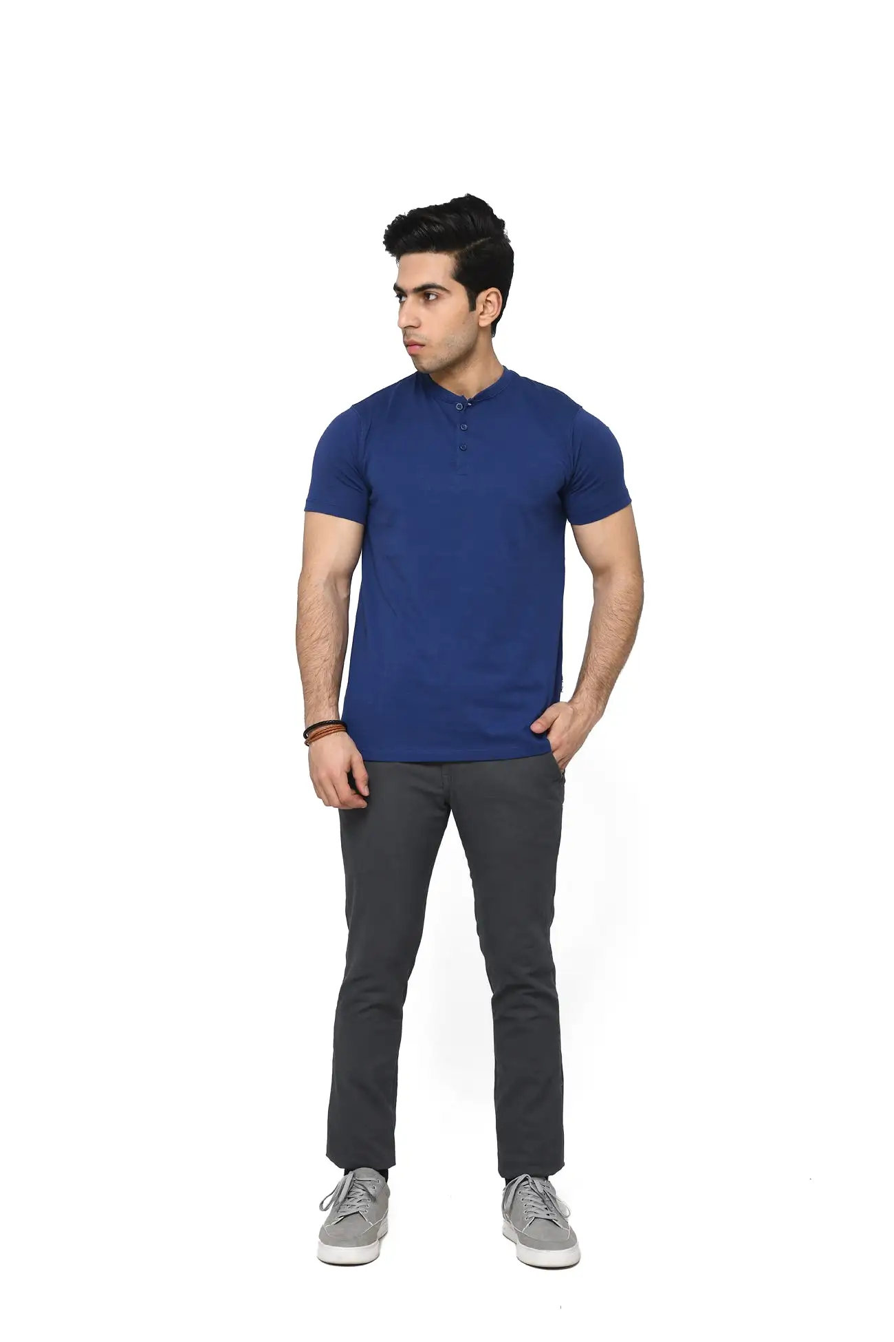 RELAXED FIT HENELY T-SHIRT