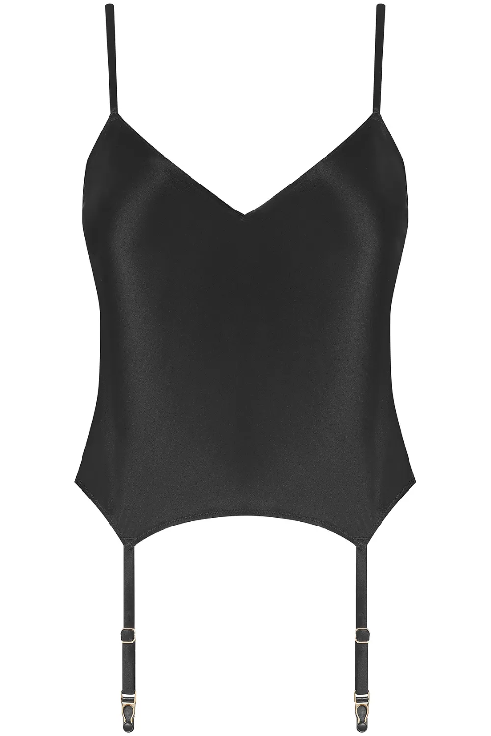 Rendez-Vous Silk Suspender Top