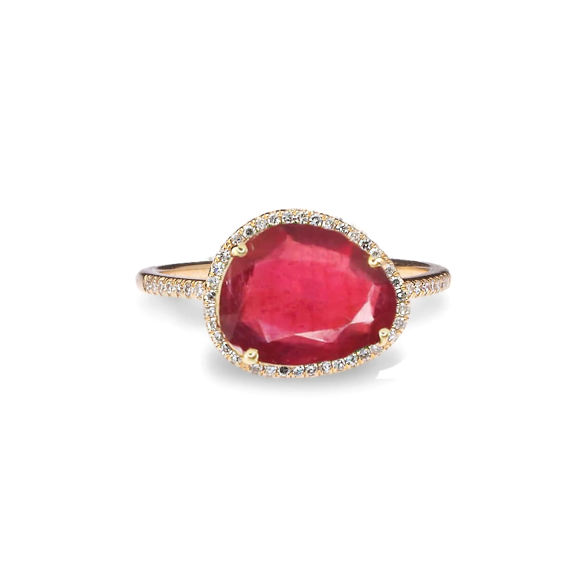 Ruby and Diamond Ring