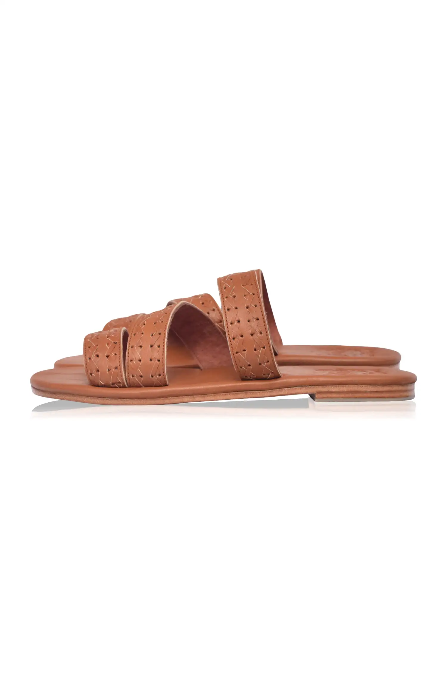 Sail Slide Leather Sandals