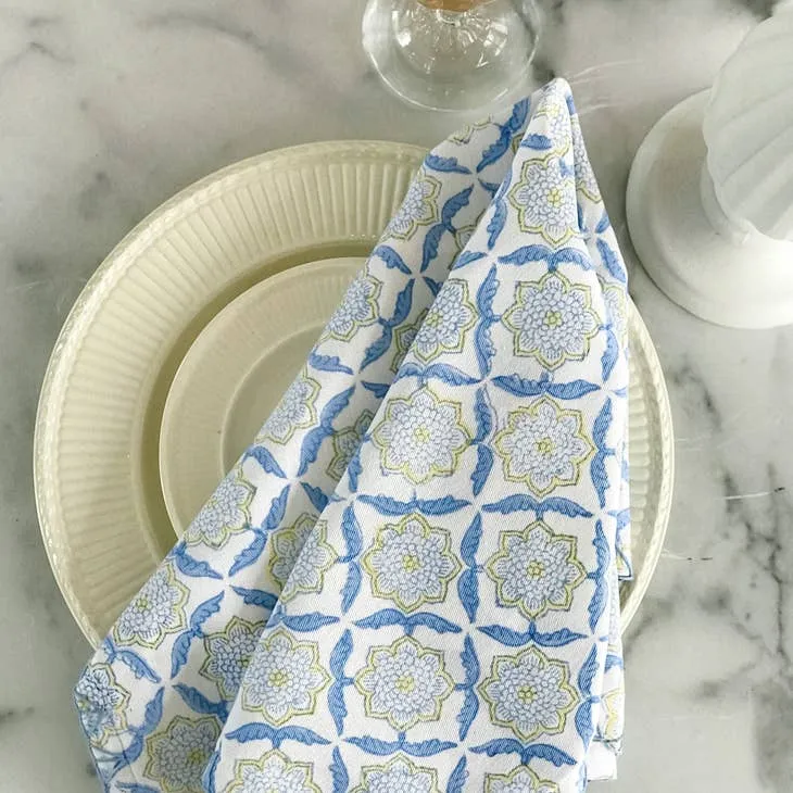 Seraphim Block Print Napkins