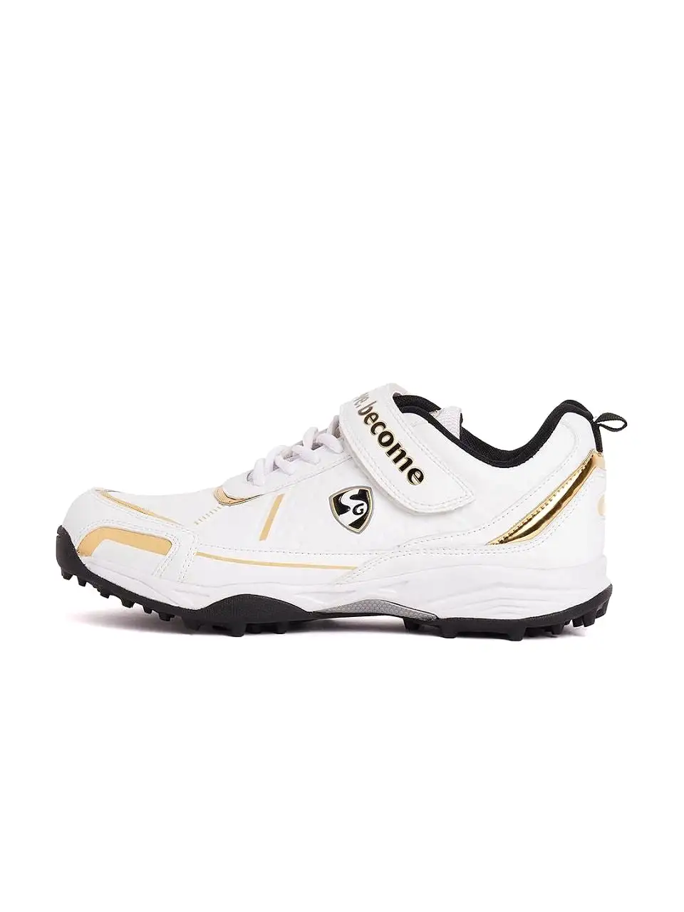 SG Century 5.0 Cricket Shoe - White/Gold/Black