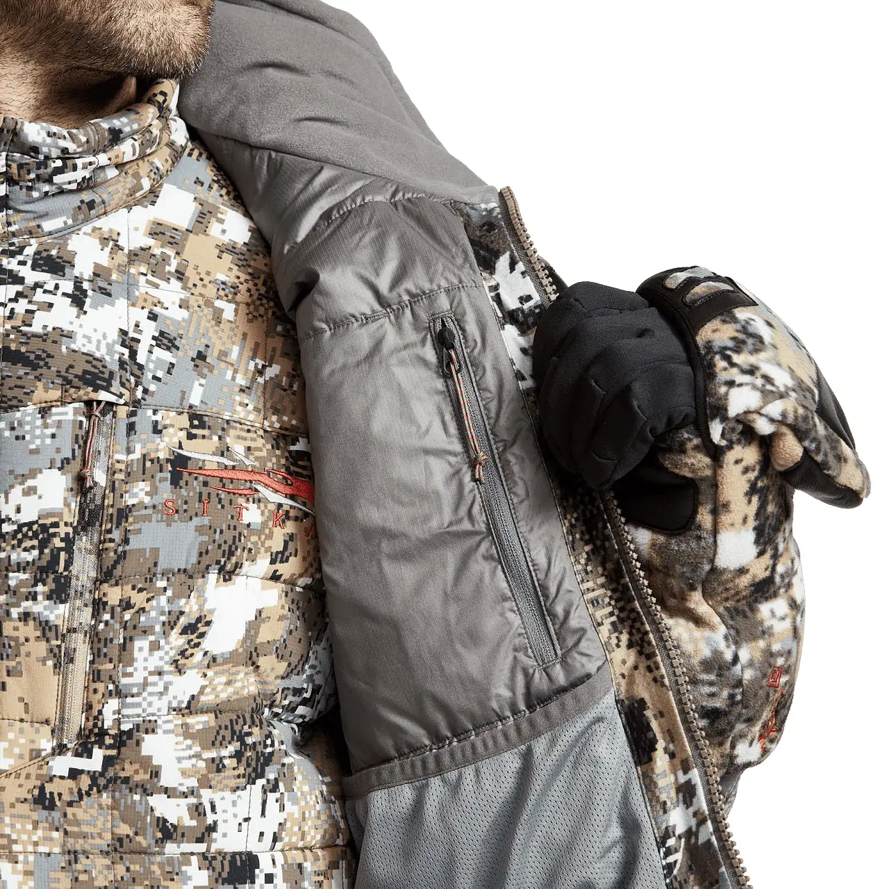 'Sitka' Men Incinerator Aerolite Jacket - Whitetail : Elevated II