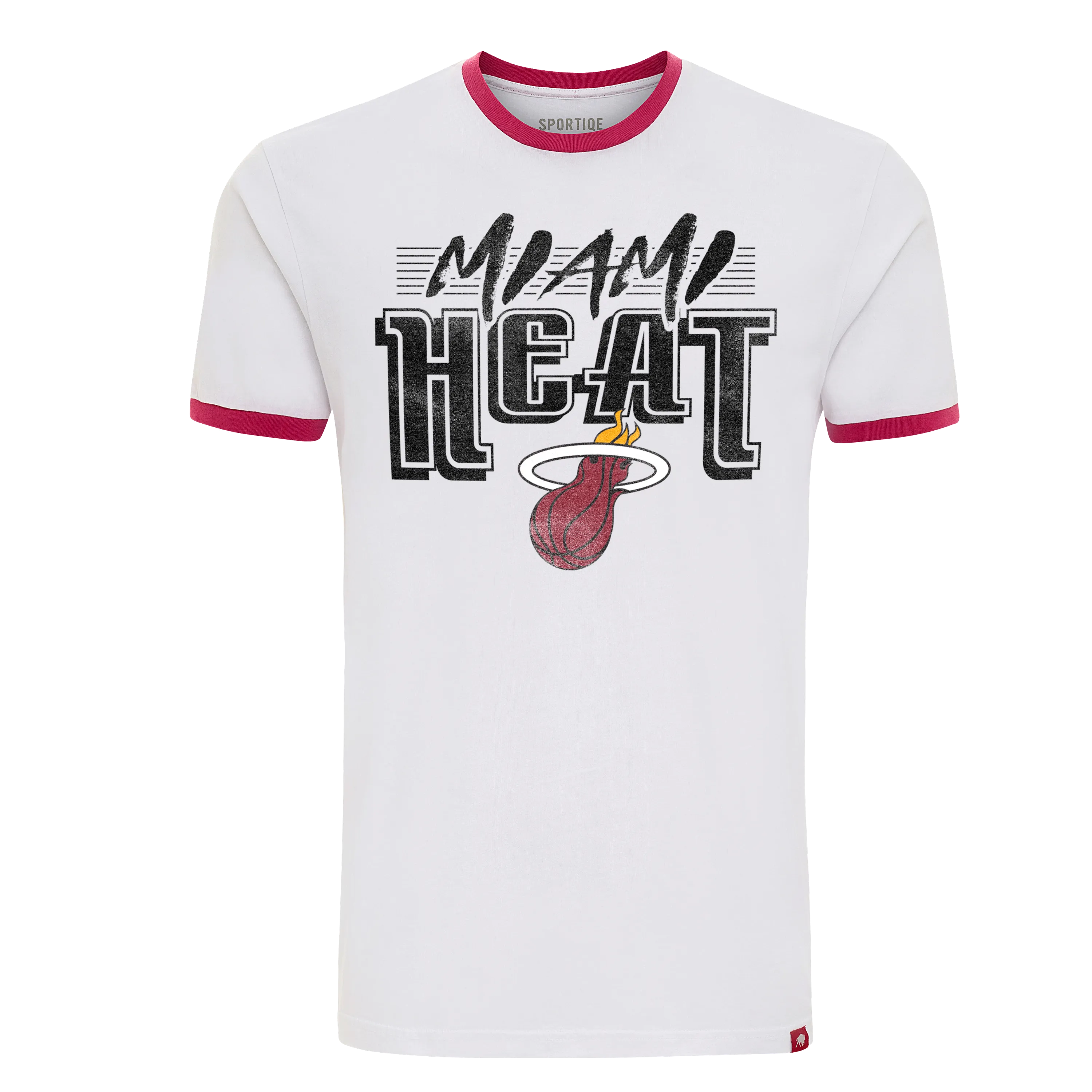 Sportiqe Miami HEAT Trent Ringer Tee