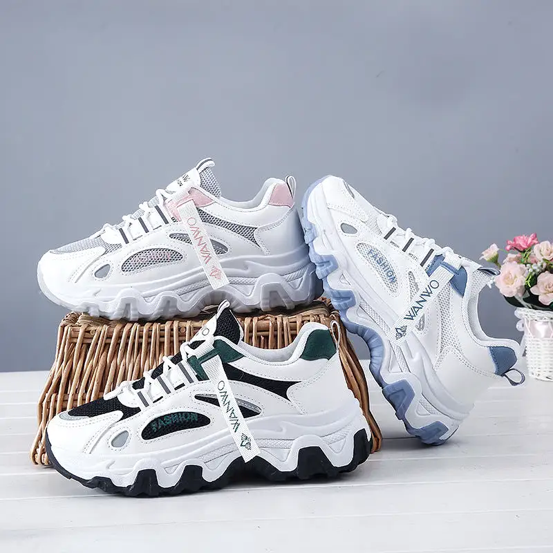 Spring and autumn women's trendy increased shoes