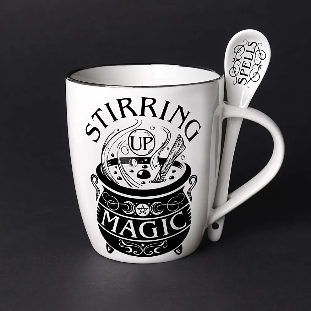 Stirring Up Magic Mug & Spoon Set