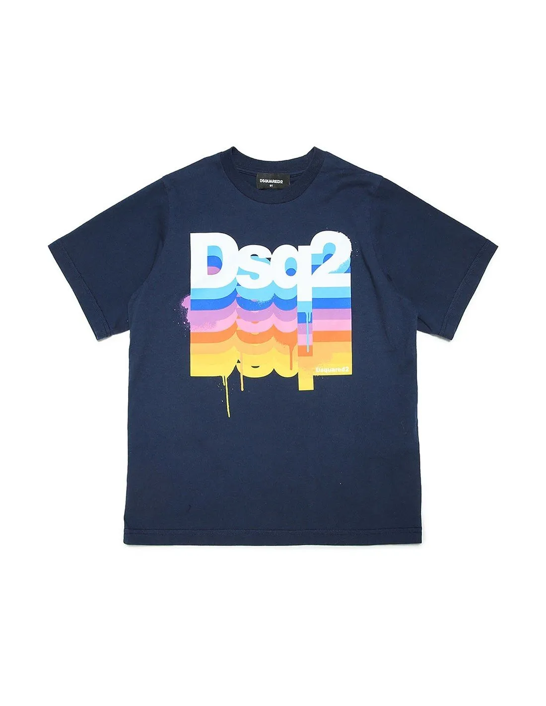 T-shirt Dsquared2 bimbo DQ1223 blu AI22