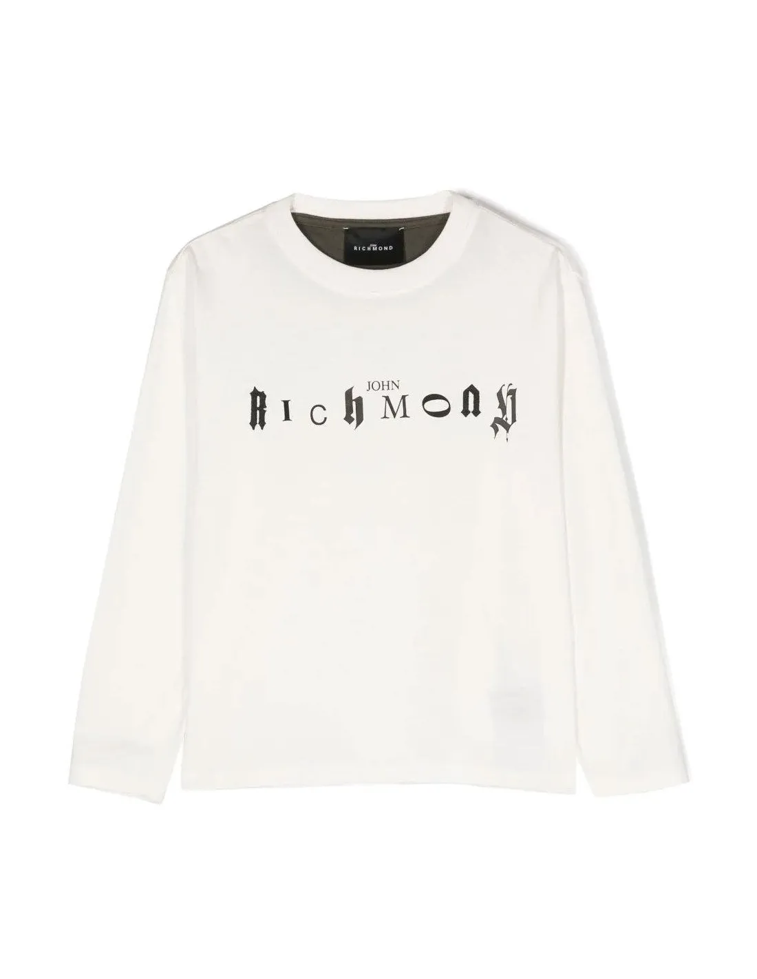 T-shirt John Richmond bimbo RBA23125TS cloud bianca