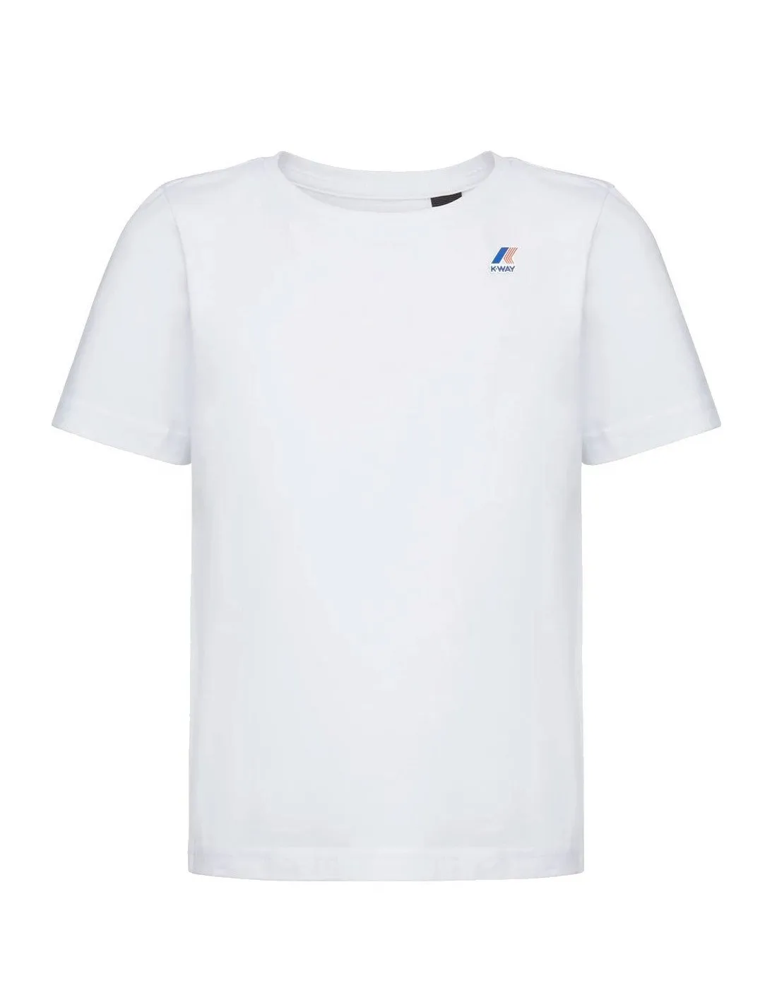 T-shirt K-way bimbo K4114WW Le vrai 3 Edouard bianca