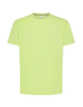 T-shirt Sun68 uomo Cold dyed T34127 lime