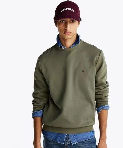 Tommy Hilfiger Men's Intechno Knit Crewneck Sweatshirt