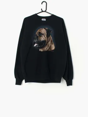 Vintage Bullmastiff sweatshirt in black – Large