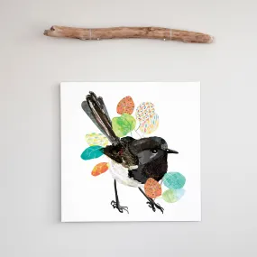 Willie Wagtail Art Print