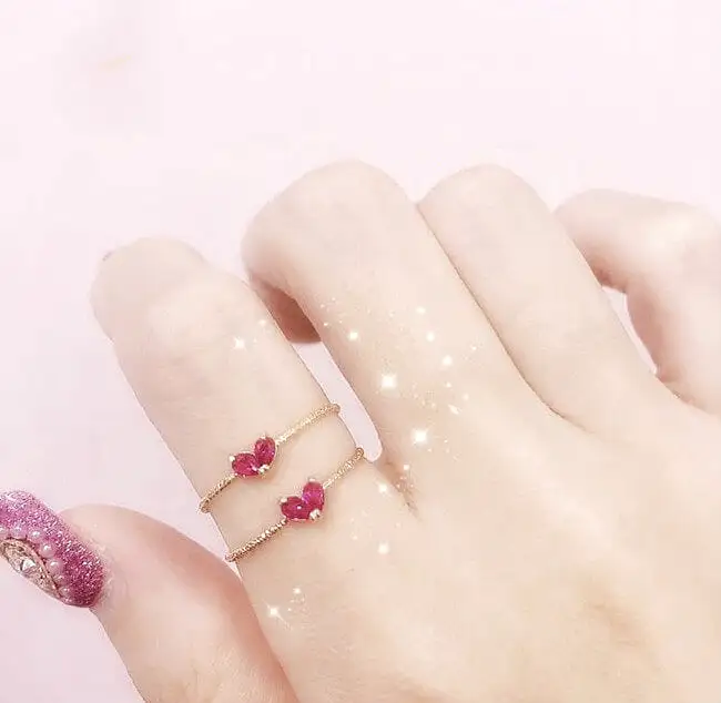 YARN POWDER DIAMOND RING BY51186