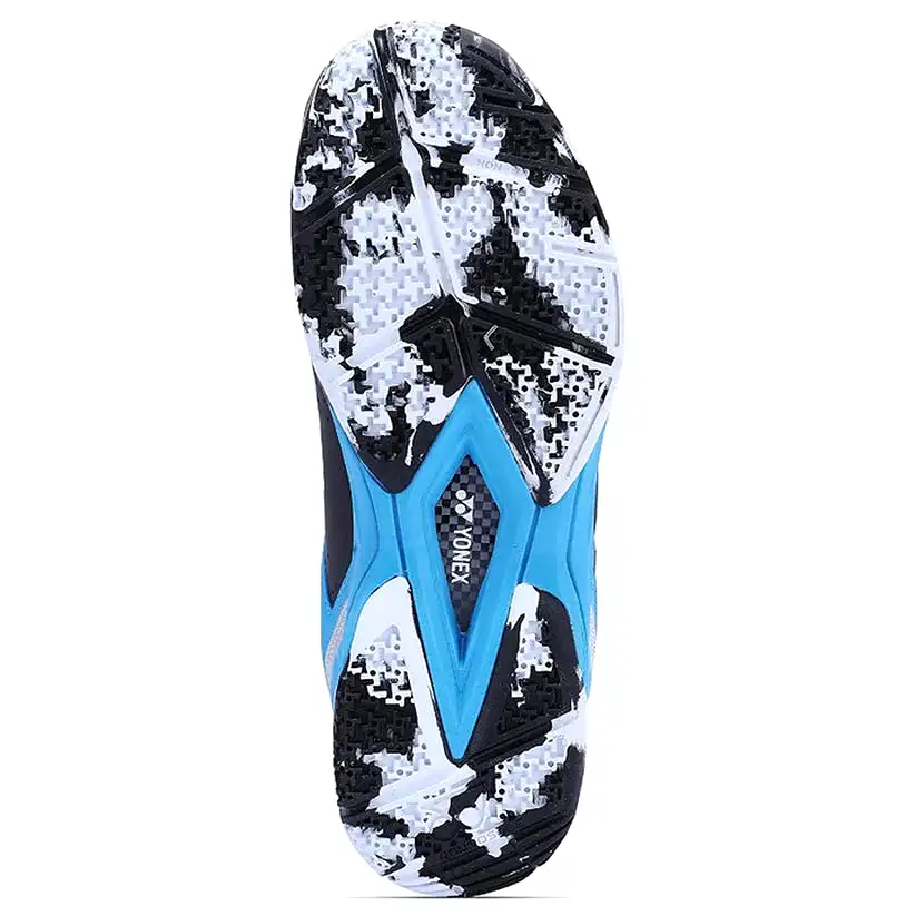 Yonex Akayu Super 6 Badminton Shoe | Black/Aqua Blue