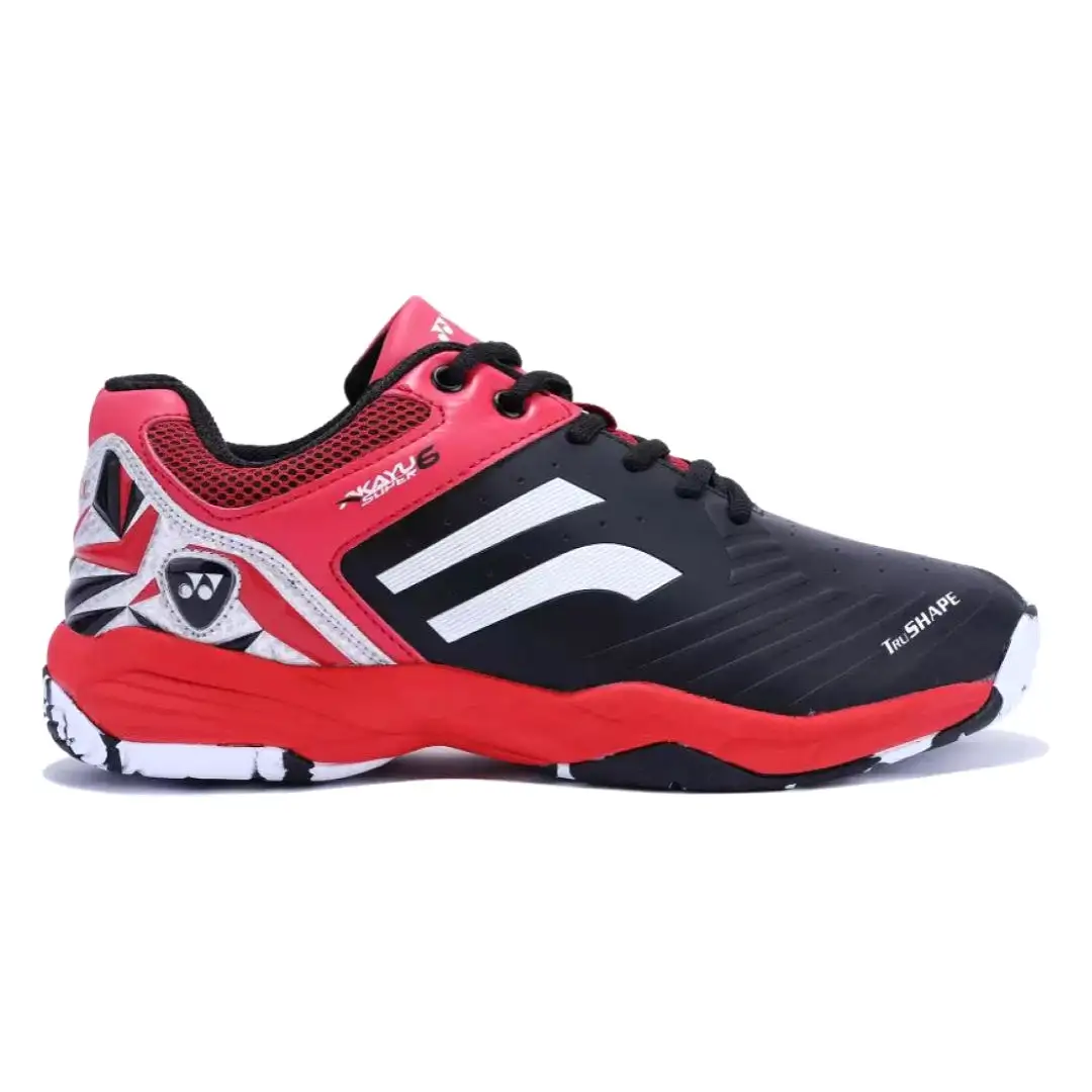 Yonex Akayu Super 6 Badminton Shoe | Black/Goji Berry